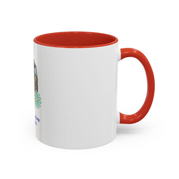 BOHEMIAN COFFEE MUG "JUST LIVING MY BEST LIFE" FOR VAN LIFE ADVENTURERS - NickAlly