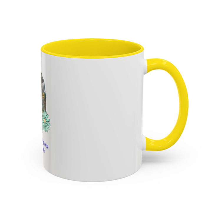 BOHEMIAN COFFEE MUG "JUST LIVING MY BEST LIFE" FOR VAN LIFE ADVENTURERS - NickAlly