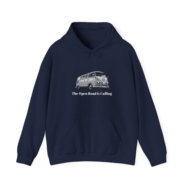 MEN'S HOODIE - "THE OPEN ROAD IS CALLING" - VAN LIFE - NickAlly