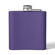 (6 OZ) RETRO STAINLESS STEEL HIP FLASK - FOR VAN LIFERS