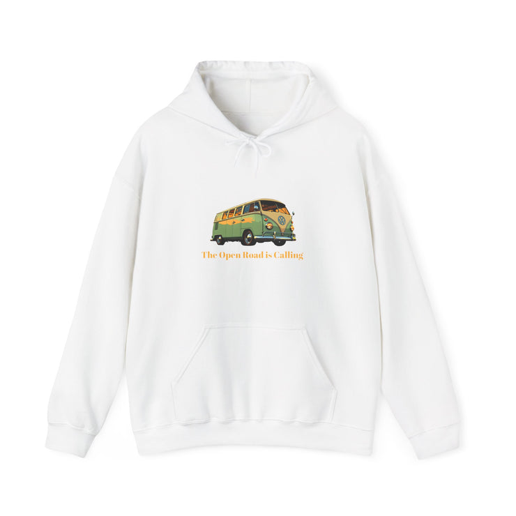 MEN'S HOODIE - "THE OPEN ROAD IS CALLING" - VAN LIFE - NickAlly