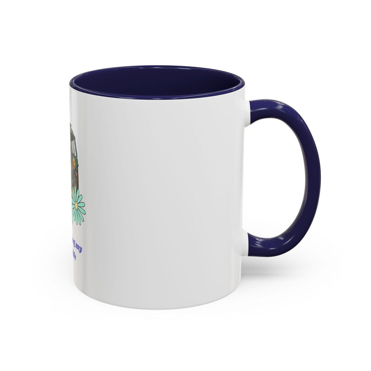 BOHEMIAN COFFEE MUG "JUST LIVING MY BEST LIFE" FOR VAN LIFE ADVENTURERS - NickAlly