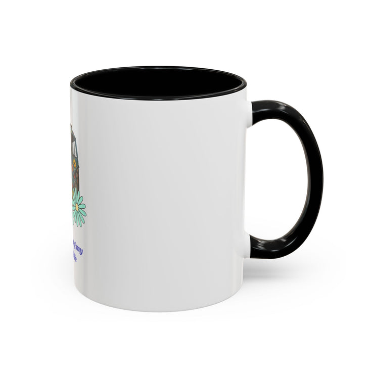 BOHEMIAN COFFEE MUG "JUST LIVING MY BEST LIFE" FOR VAN LIFE ADVENTURERS - NickAlly