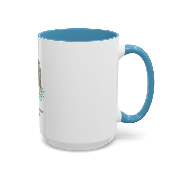 BOHEMIAN COFFEE MUG "JUST LIVING MY BEST LIFE" FOR VAN LIFE ADVENTURERS - NickAlly