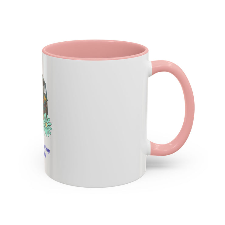BOHEMIAN COFFEE MUG "JUST LIVING MY BEST LIFE" FOR VAN LIFE ADVENTURERS - NickAlly