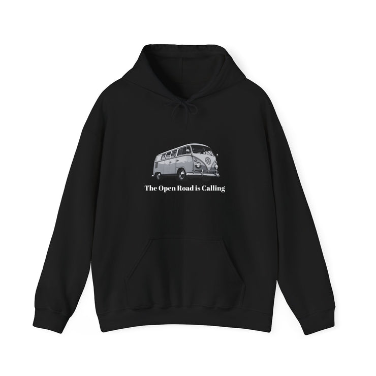MEN'S HOODIE - "THE OPEN ROAD IS CALLING" - VAN LIFE - NickAlly