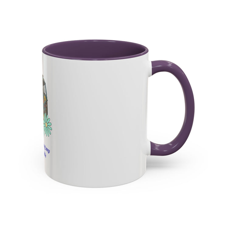 BOHEMIAN COFFEE MUG "JUST LIVING MY BEST LIFE" FOR VAN LIFE ADVENTURERS - NickAlly