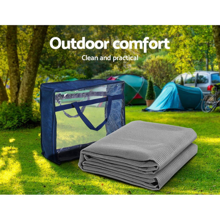 (X2) WEISSHORN (3M x 2.5M) ANNEX MATTING FLOOR MATS - NickAlly