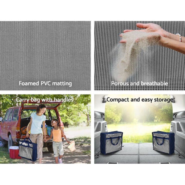(X2) WEISSHORN (3M x 2.5M) ANNEX MATTING FLOOR MATS - NickAlly