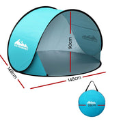 3-PERSON POP-UP PORTABLE SHELTER BY WEISSHORN