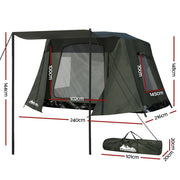 2-3 PERSON CAMPING TENT BY WEISSHORN