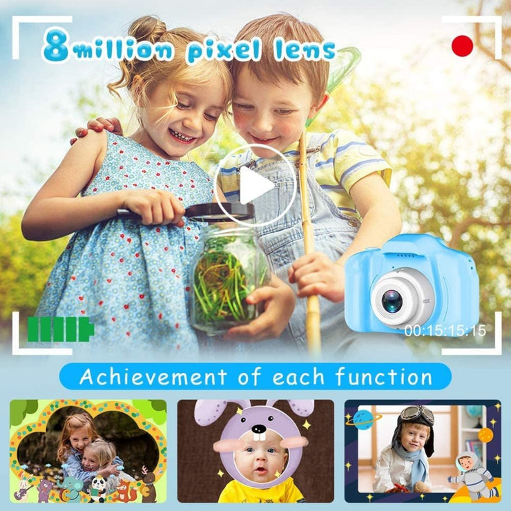 CHILDREN'S DIGITAL 2.0" LCD 32G CARD HD TOY CAMERA - NickAlly