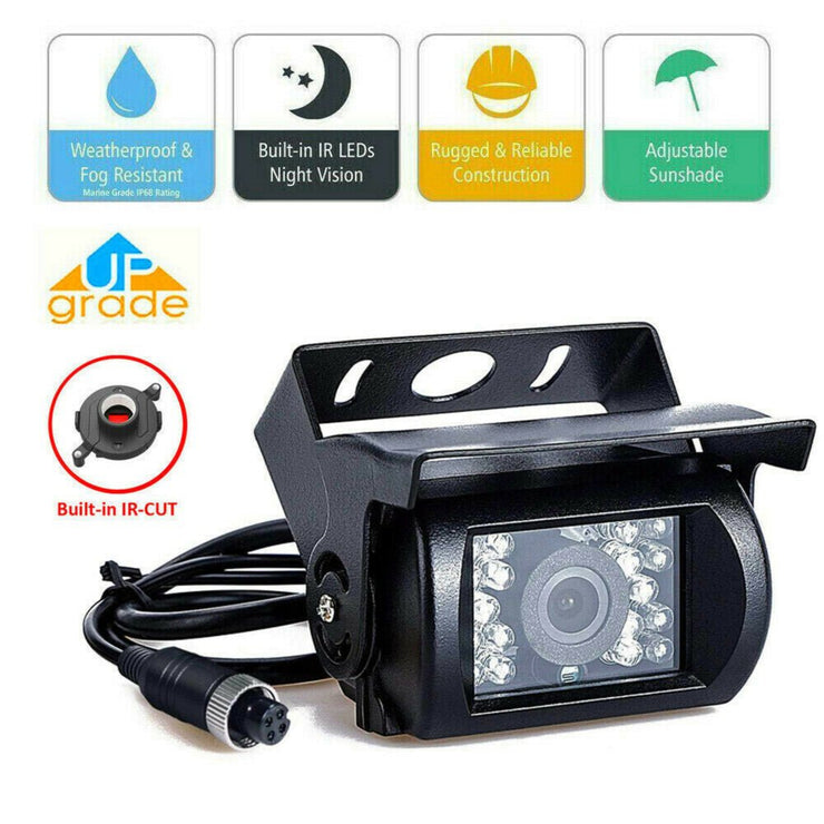 7" WATERPROOF COLOUR MONITOR REVERSING KIT FOR TRUCK OR CARAVAN - NickAlly