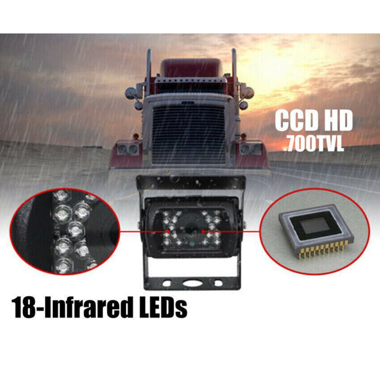 7" WATERPROOF COLOUR MONITOR REVERSING KIT FOR TRUCK OR CARAVAN - NickAlly