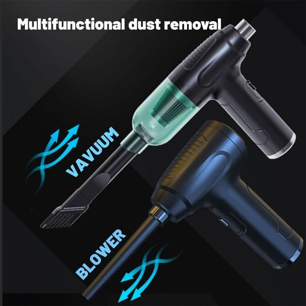 3-IN-1 AIR DUSTER CAR VACUUM & KEYBOARD BLOWER