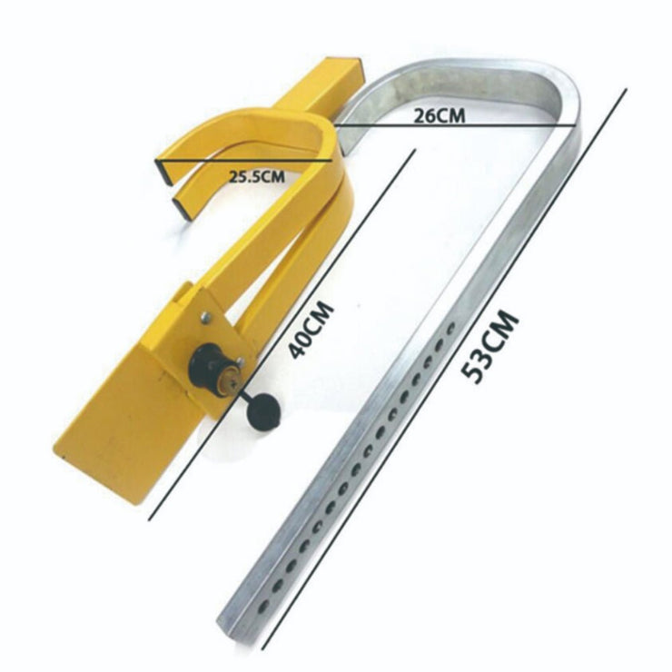 HEAVY DUTY (13 - 15") ANTI THEFT WHEEL LOCK CLAMP - NickAlly