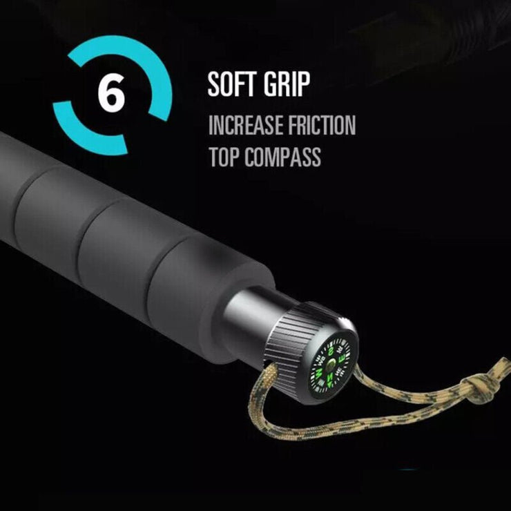 LIGHTWEIGHT MULTI - FUNCTIONAL HIKING TREKKING POLE - NickAlly