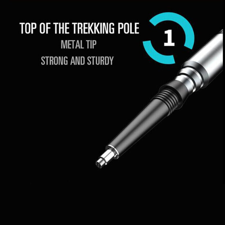 LIGHTWEIGHT MULTI - FUNCTIONAL HIKING TREKKING POLE - NickAlly