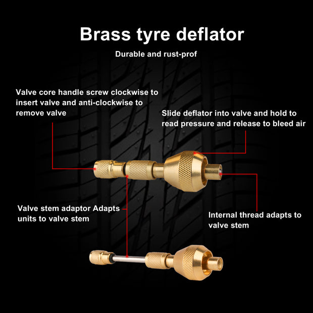 4WD AUTOMATIC TYRE DEFLATORS - BY XBULL