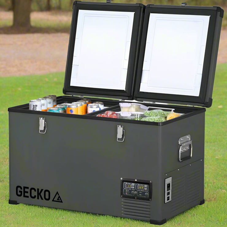 GECKO 92L DUAL - ZONE PORTABLE FRIDGE/FREEZER - NickAlly