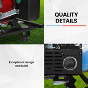 GENPOWER 6KW OPEN FRAME INVERTER GENERATOR WITH A 15L TANK & WHEELS - NickAlly
