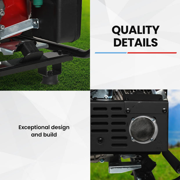 GENPOWER 6KW OPEN FRAME INVERTER GENERATOR WITH A 15L TANK & WHEELS - NickAlly