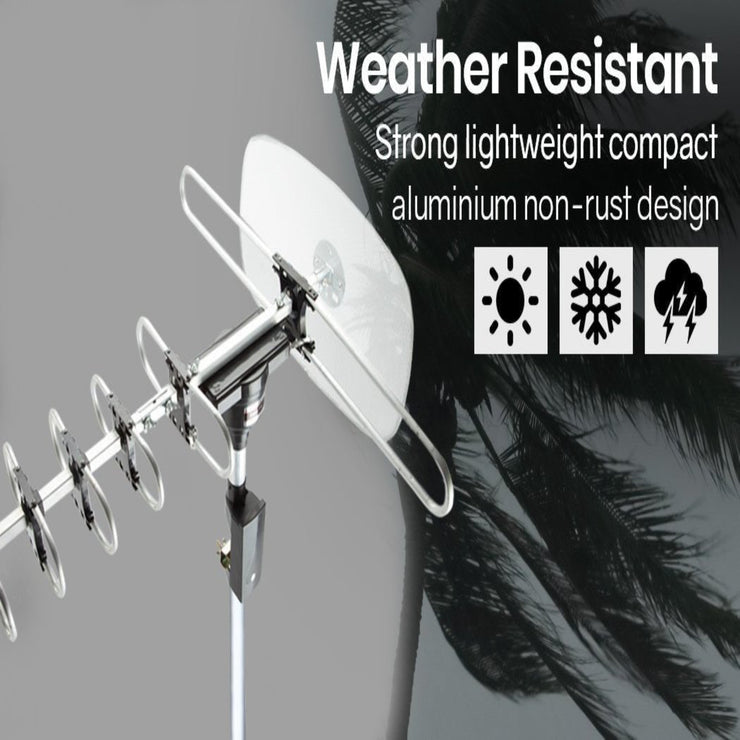 SIMTECH DIGITAL OUTDOOR HD TV ANTENNA WITH SIGNAL AMPLIFICATION - NickAlly