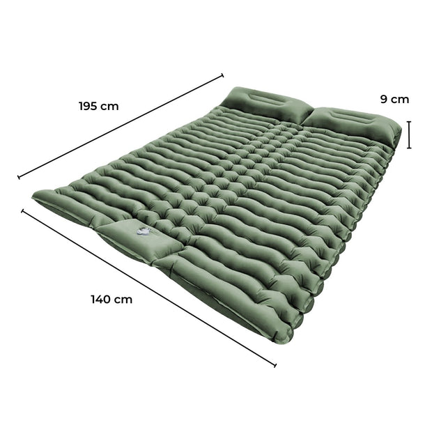 Double Inflatable Camping Sleeping Mat