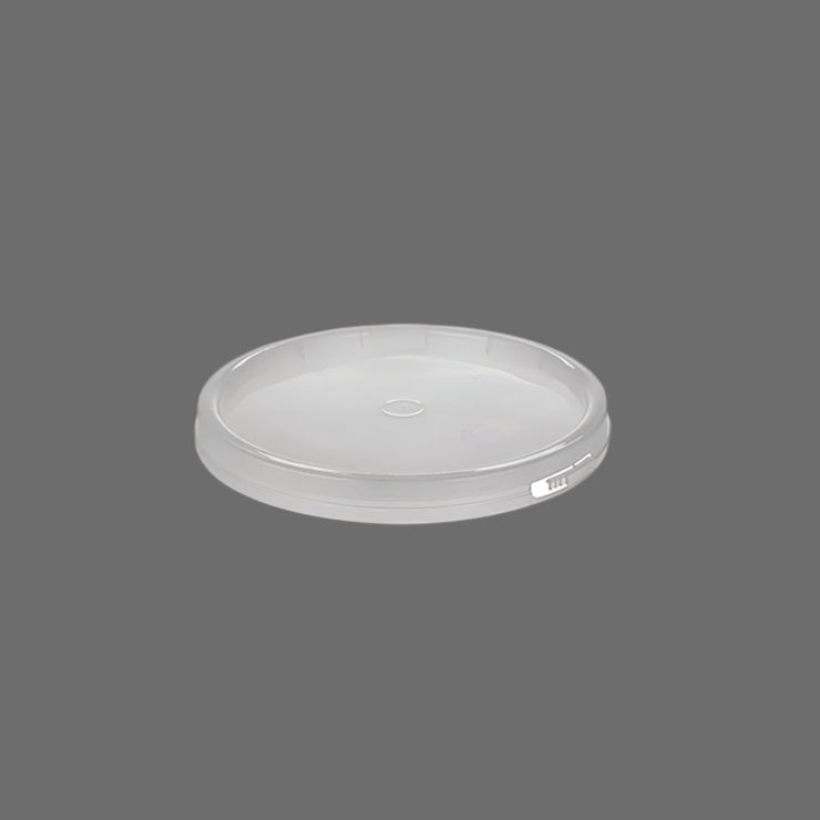 (X10) 5 LITRE WHITE POLYPROPYLENE BUCKETS WITH LIDS & HANDLES - NickAlly