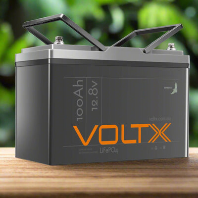 VOLTX (12V) LITHIUM BATTERY 100AH LIFEPO4 & INBUILT BMS - NickAlly