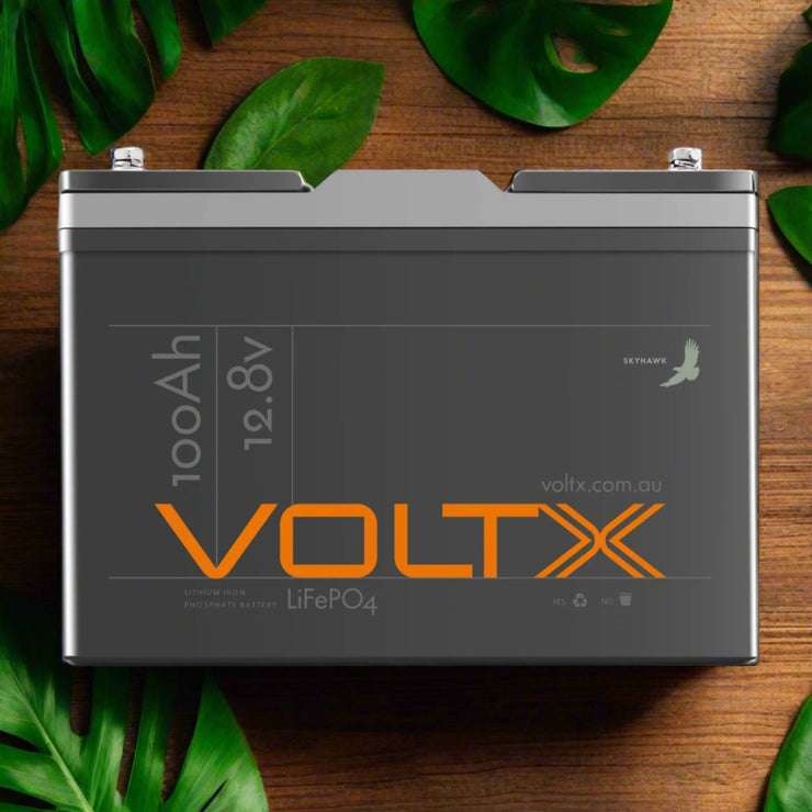 VOLTX (12V) LITHIUM BATTERY 100AH LIFEPO4 & INBUILT BMS - NickAlly