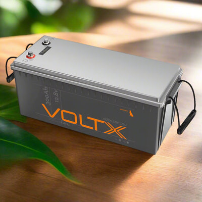 VOLTX (12V) LITHIUM BATTERY (300AH) LIFEPO4 PLUS WITH BUILT - IN (BMS) & WARRANTY - NickAlly