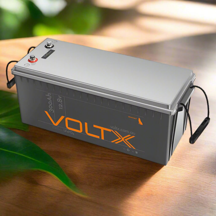 VOLTX (12V) LITHIUM BATTERY (300AH) LIFEPO4 PLUS WITH BUILT - IN (BMS) & WARRANTY - NickAlly