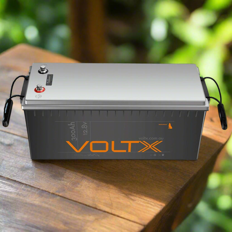 VOLTX (12V) LITHIUM BATTERY (300AH) LIFEPO4 PLUS WITH BUILT - IN (BMS) & WARRANTY - NickAlly
