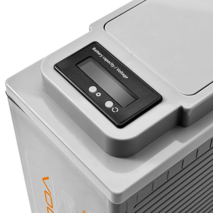 VOLTX (12V) 100AH SLIM - PLUS LITHIUM BATTERY WITH A BUILT IN (BMS) - LIFEPO4 - NickAlly
