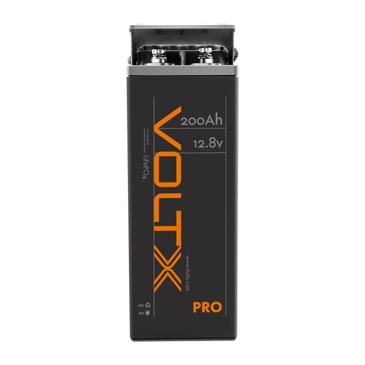 VOLTX (12V) 200AH SLIM - PLUS LITHIUM BATTERY WITH BUILT IN MANAGEMENT SYSTEM - NickAlly
