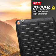 100W SOLAR PANEL PORTABLE CHARGER JUMPS POWER