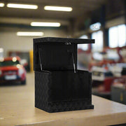 ALUMINIUM CHECKER UTE TOOL BOX - (62 x 40 x 50 CM)