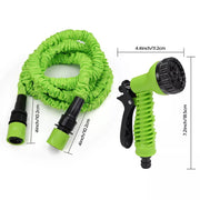 25FT FLEXIBLE EXPANDABLE WATER HOSE & NOZZLE GUN