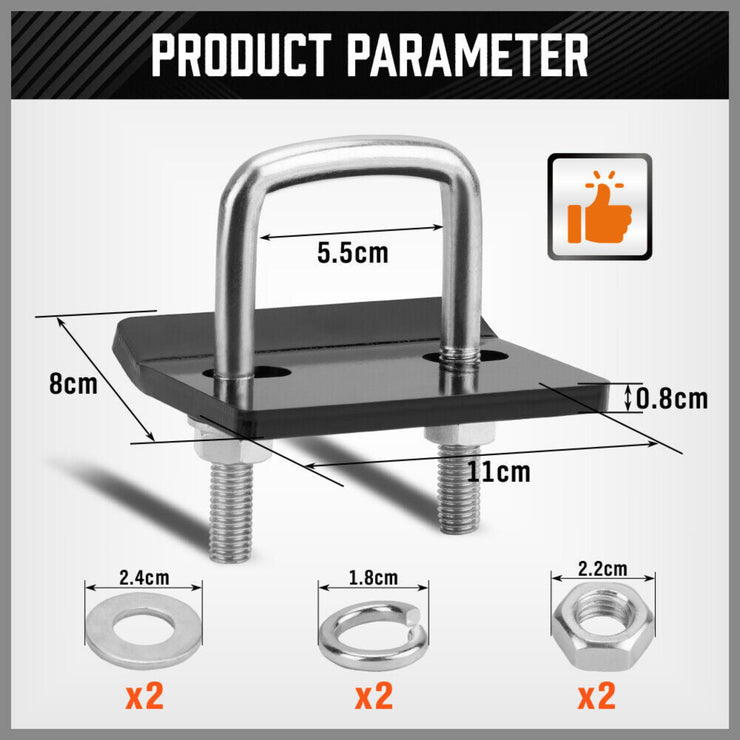 ANTI - RATTLE STABILISER AND HITCH TIGHTENER FOR SUV/VAN/RV/TRUCK/TRAILER - NickAlly