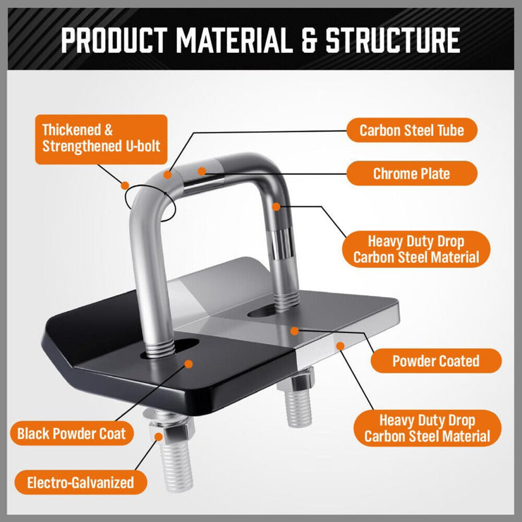 ANTI - RATTLE STABILISER AND HITCH TIGHTENER FOR SUV/VAN/RV/TRUCK/TRAILER - NickAlly