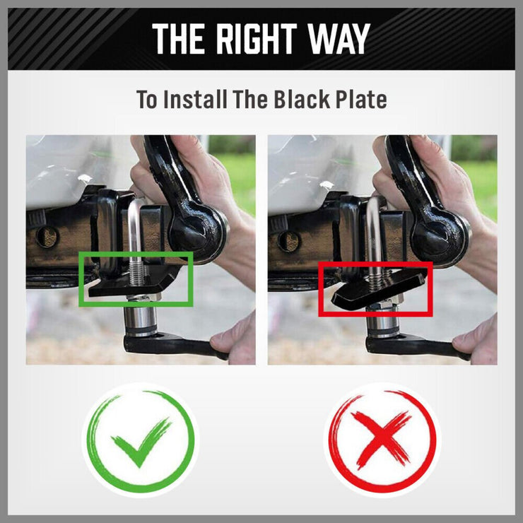 ANTI - RATTLE STABILISER AND HITCH TIGHTENER FOR SUV/VAN/RV/TRUCK/TRAILER - NickAlly