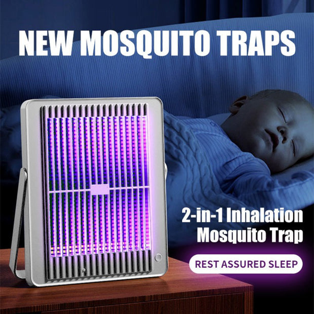 RECHARGEABLE ELECTRIC MOSQUITO KILLER LAMP WITH IN - BUILT 2000MAH BATTERY - NickAlly