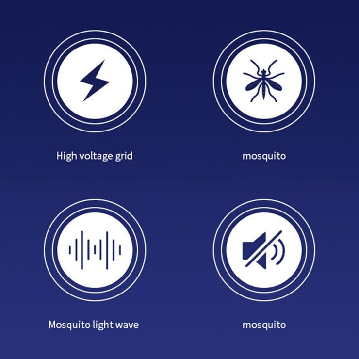 RECHARGEABLE ELECTRIC MOSQUITO KILLER LAMP WITH IN - BUILT 2000MAH BATTERY - NickAlly