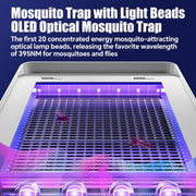 RECHARGEABLE ELECTRIC MOSQUITO KILLER LAMP WITH IN - BUILT 2000MAH BATTERY - NickAlly
