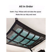 DURABLE & STURDY UNIVERSAL CAR ROOF TOP STORAGE MESH POCKET POUCH (70x50CM) - NickAlly