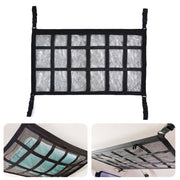 DURABLE & STURDY UNIVERSAL CAR ROOF TOP STORAGE MESH POCKET POUCH (70x50CM) - NickAlly