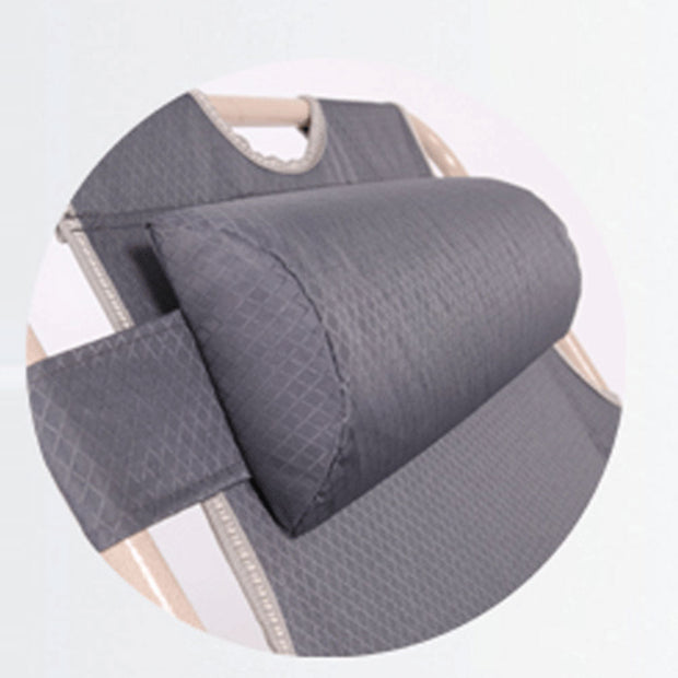 RECLINING OUTDOOR DECK LOUNGE CHAIR GREY - NickAlly