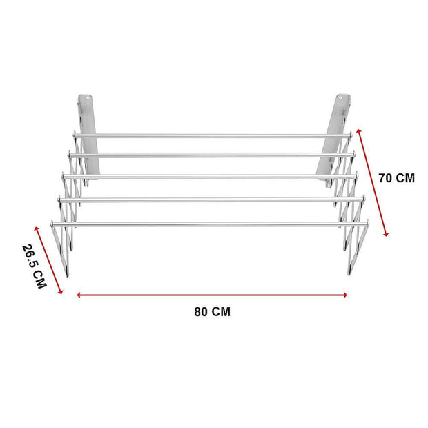 EXPANDER ALUMINIUM ALLOY PULL - OUT CLOTHES LINE/AIRER FOR VAN LIFE - NickAlly