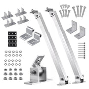 Adjustable Solar Panel Tilt Mount Brackets Kit Ground Roof Boat Mounting System - NickAlly